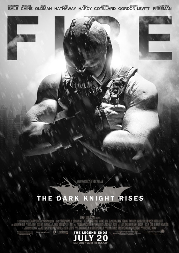 The Dark Knight Rises - Bane Poster | Enormous Elephant